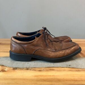 Nunn Bush Brown Leather Dress Shoes Size 12
